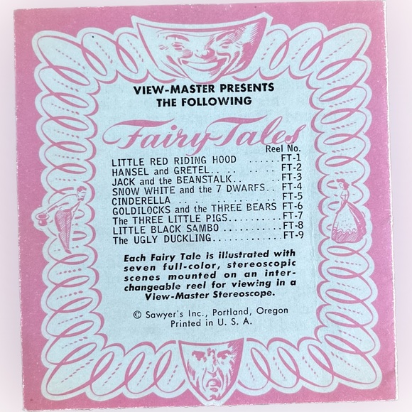 🎈2/$30 - VIEW-MASTER Reel FT-7 “The Three Little Pigs” 1946. - Picture 4 of 6